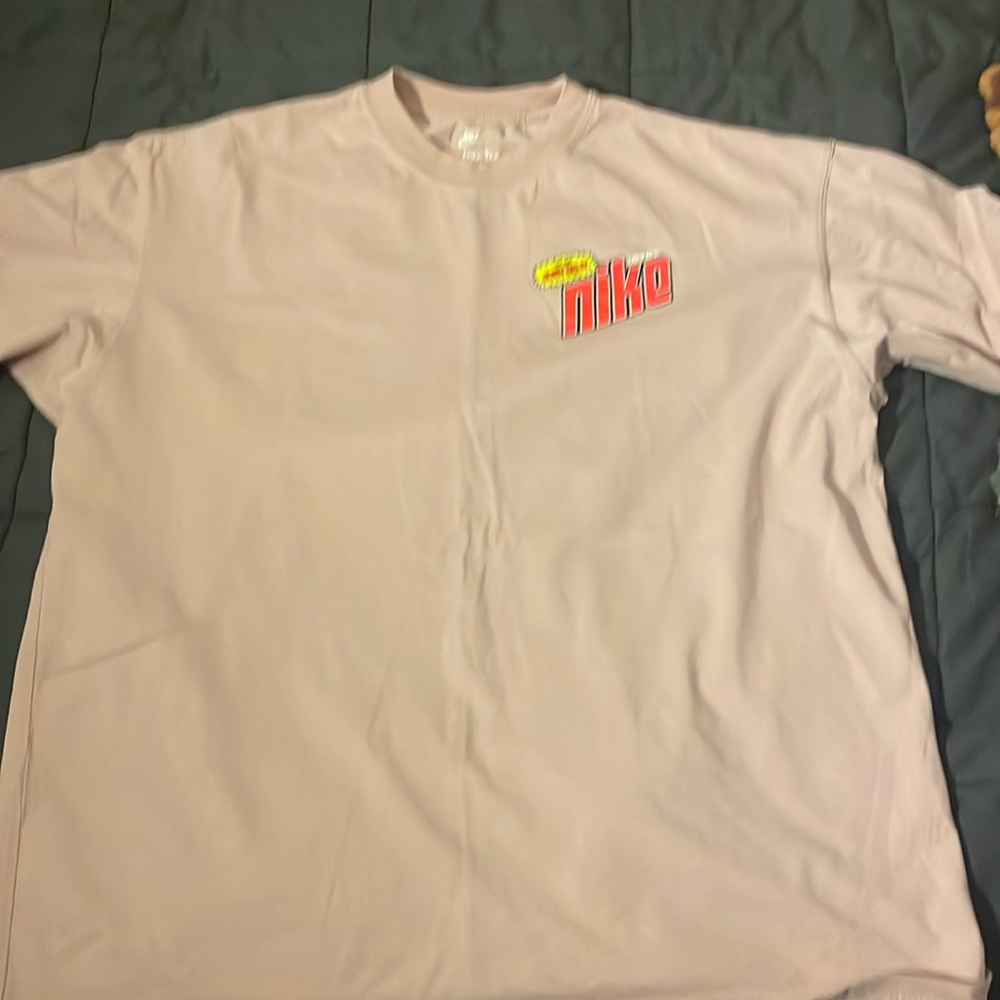 Pink Nike Short Sleeve Shirt